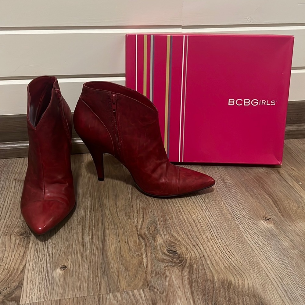 BCBGirls Pauline Ruby Red Boots